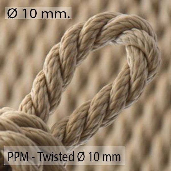 Twisted Ø 10 mm
